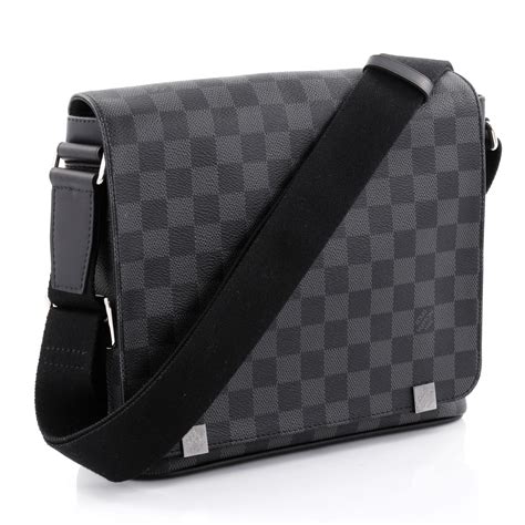 louis vuitton damier messenger bag fake|Louis Vuitton damier shoulder bag.